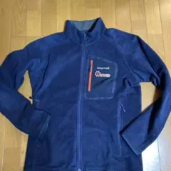 モンベル　クリマプラス100 ジャケット　フリース　ネイビー
