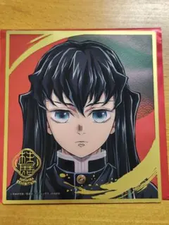 鬼滅の刃　柱展　ランダムミニクリア色紙　時透無一郎