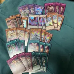 遊戯王　エルフェンノーツ新規デッキパーツフルコンプセット