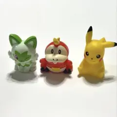 ポケットモンスター ホゲータ ピカチュウ ニャオハ　 ソフビフィギュア