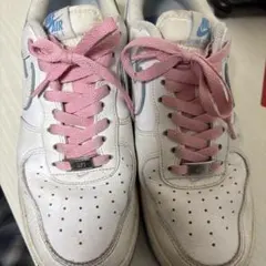 るいるい様専用Nike Air Force 1 ホワイト/ブルー/ピンク