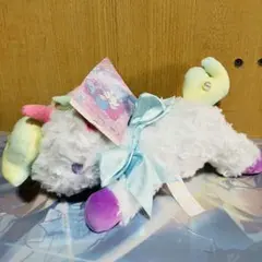 リトルツインスターズ　ぬいぐるみ　コットンキャンディ　マスコット　ユニコーン