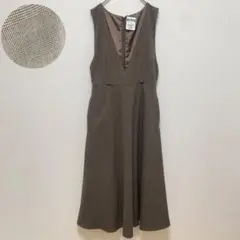 ROPE' PICNIC チェックジャンパースカート38 M