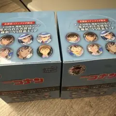 名探偵コナン コナンプラザ限定 アニメ30周年原画缶バッジ 2BOX - メルカリ