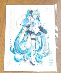 ミク　特典　ブロマイド　アニカフェ　MIKU　EXPO　CAFE