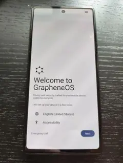 GrapheneOS Google Pixel 6a アンチスパイフォンのサムネイル