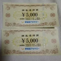 早稲田アカデミー 10,000円券のサムネイル