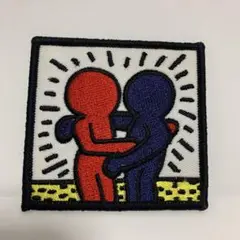 キースヘリングの刺繍ワッペン