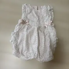 Ralph Lauren ホワイトロンパース 12M
