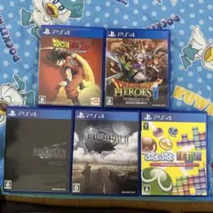 即購入️⭕️ PS4ソフト 5本セット まとめ売り