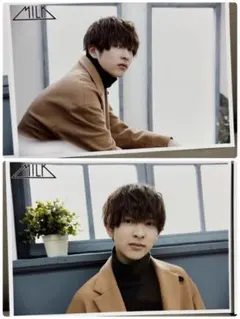 M!LK 吉田仁人 生写真 2枚