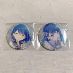 プロセカ 桐谷遥 グリッター缶バッジ 9B 10B