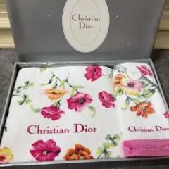 ☆新品 Christian Dior リリー・オブ・ザ・バレー バスタオル 2枚