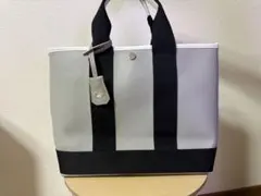 BEVERLY HILLS POLO CLUB トートバッグ グレー/ブラック