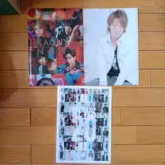 NEWS 公式クリアファイル 3枚セット