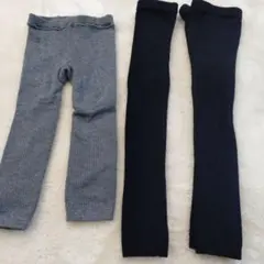 UNIQLO 西松屋 キッズスパッツ 100cm 95cm 2点セット