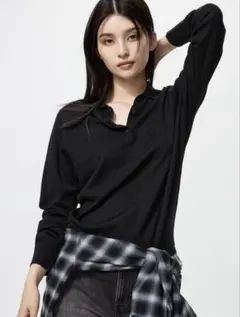 新品UNIQLO メリのポロセーターL 2枚セット