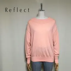 Reflect◇リフレクト 洗える ウール×カシミヤ混 オフネック ニット9号