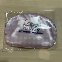 モスバーガー マイメロ クロミ サテンポーチ