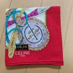 CELINE 大判ハンカチ ハンカチーフ