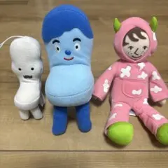 みいつけた！コッシー、オフロスキー、ホネーキンさんのぬいぐるみ3体セット