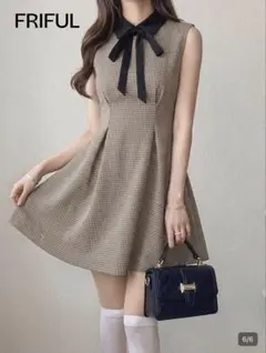 シーイン FRIFUL ノースリーブワンピース Mサイズ SHEIN