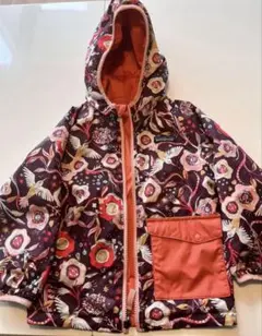 patagonia 花柄リバーシブルダウンジャンパー