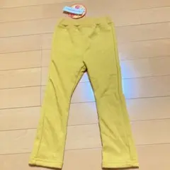 キッズ レギンス イエロー 100