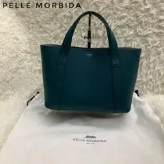 ✨新品同様　希少✨ ペッレモルビダ　ミニトート　テーラマリーナ　ユニセックス