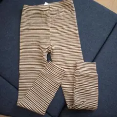 ❗️最終値下げ❗️MITON KIDS ボーダー リブパンツ 120