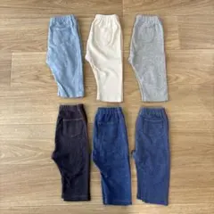 ユニクロ　レギンス　7部丈　セット