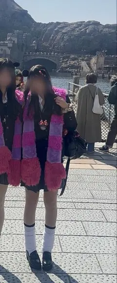 ディズニー チャシャ猫 マフラーキャップ