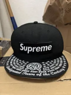 Supreme ベースボールキャップ 黒【美品】