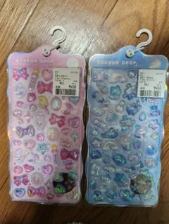 正規品　ボンボンドロップ シール セット　オーロラホウセキ　オーロラ　ソラネコ