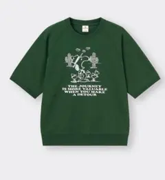 【GU】SNOOPY スウェット Tシャツ Sサイズ