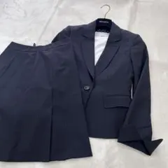 【美品】洋服の青山 スーツ ストレッチ シルク混