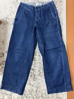 ORDINARY FITS ワイドデニムパンツ サイズ0のサムネイル