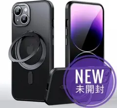iPhone 15 用 ケース マットブラック 新品