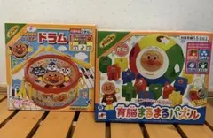 アンパンマン ドラム & 育脳まるまるパズル セット