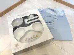【新品未使用未開封】ジェラートピケ はじめてのお食事セットのサムネイル