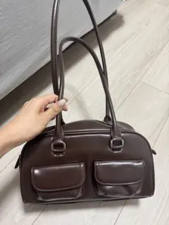 STAND OIL ショルダーバッグ ブラウンChubbybag - メルカリ