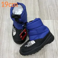 【新品】　ノースフェイス キッズ　ヌプシ　スノー　ブーツ　ブルー　19cm