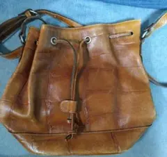 【最終値下げ！！】DAKOTA ダコタ　ショルダーバッグ　キャメル