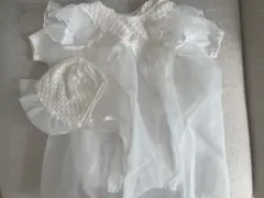 ベビードレス　ボンネット　おまけ付