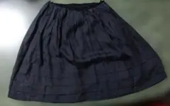 BODY DRESSING ネイビー フレアスカート 36のサムネイル