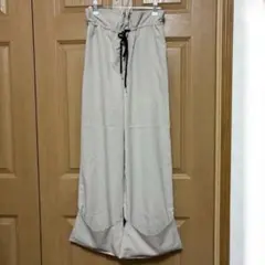 EMODA 美シルエット ハイウエストパンツ ベージュ