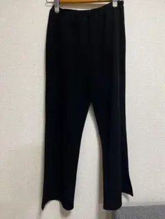 chocomee リブパンツ ブラック Mサイズ