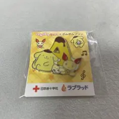 A型★けんけつちゃんポムポムプリンのピンバッジ★