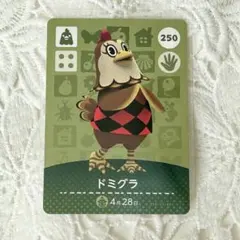 あつ森　どうぶつの森　あつまれどうぶつの森　amiiboカード　ドミグラ