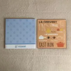 ルクルーゼ ガラス キッチンプレート 鍋敷き なべしき 未開封品 未使用品のサムネイル